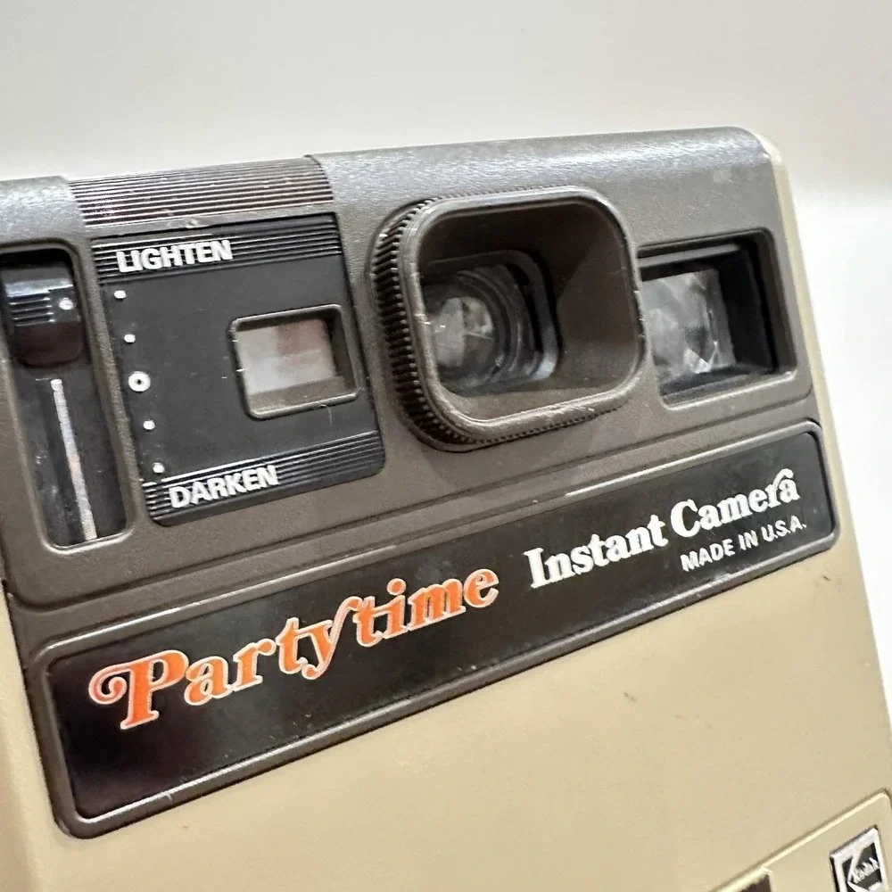 Party time Partytime KODAK Vintage‎ Instant Camera USA Not Tested